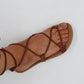 Sandalia Atenea estilo gladiador