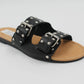 Sandalia negra Julia